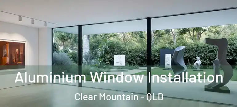  Aluminium Window Installation Clear Mountain - QLD