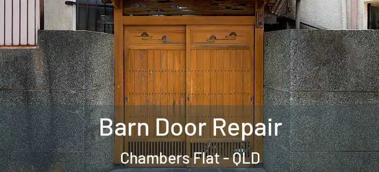  Barn Door Repair Chambers Flat - QLD