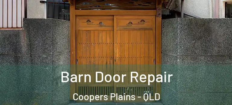  Barn Door Repair Coopers Plains - QLD