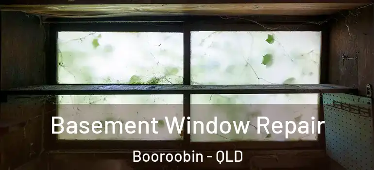  Basement Window Repair Booroobin - QLD