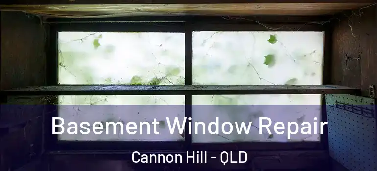  Basement Window Repair Cannon Hill - QLD