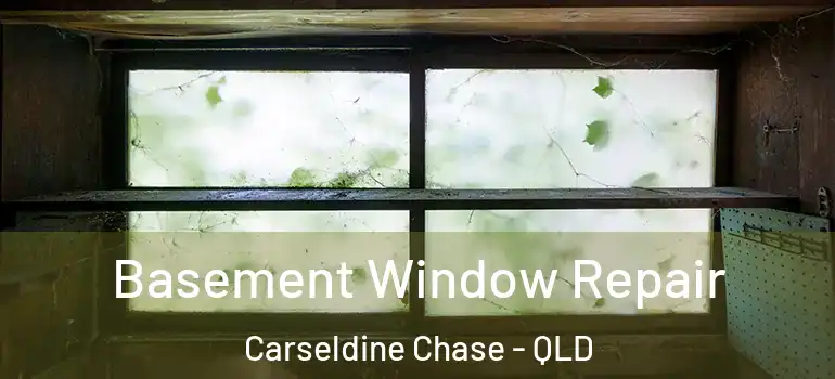  Basement Window Repair Carseldine Chase - QLD