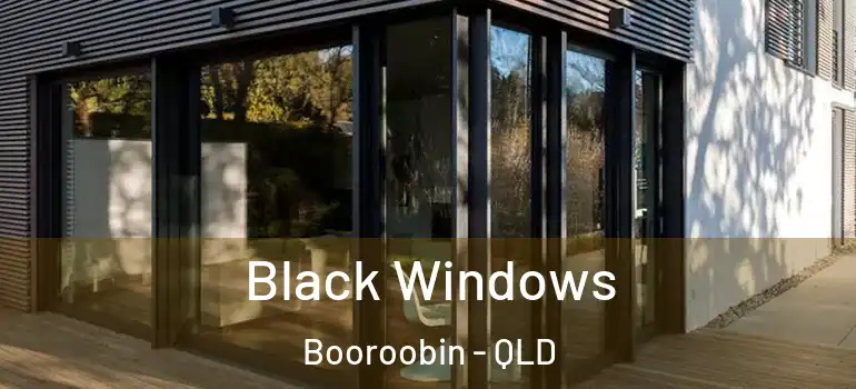  Black Windows Booroobin - QLD