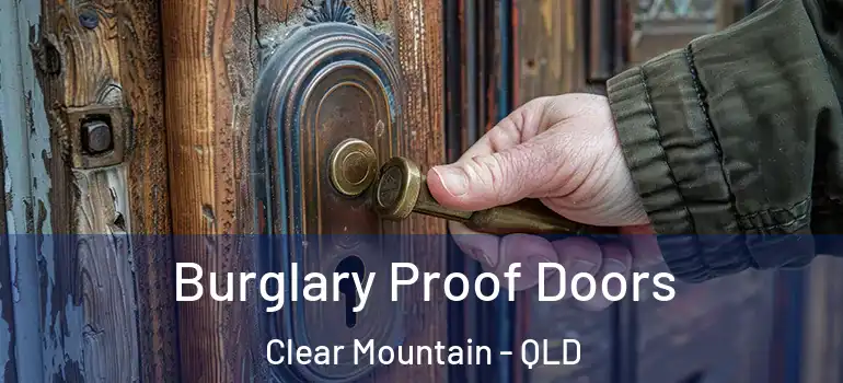  Burglary Proof Doors Clear Mountain - QLD