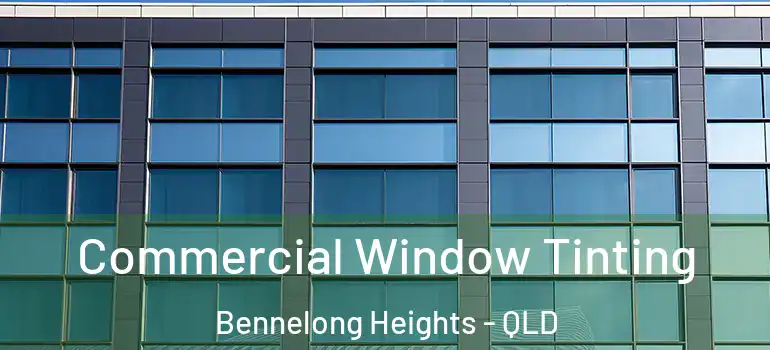  Commercial Window Tinting Bennelong Heights - QLD