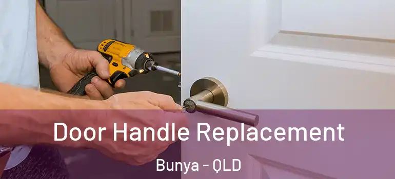  Door Handle Replacement Bunya - QLD