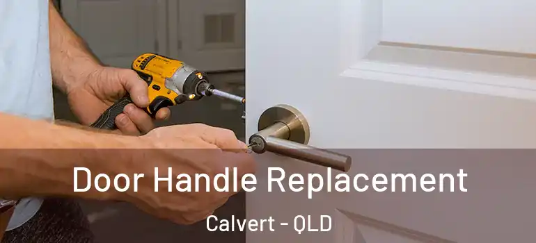  Door Handle Replacement Calvert - QLD