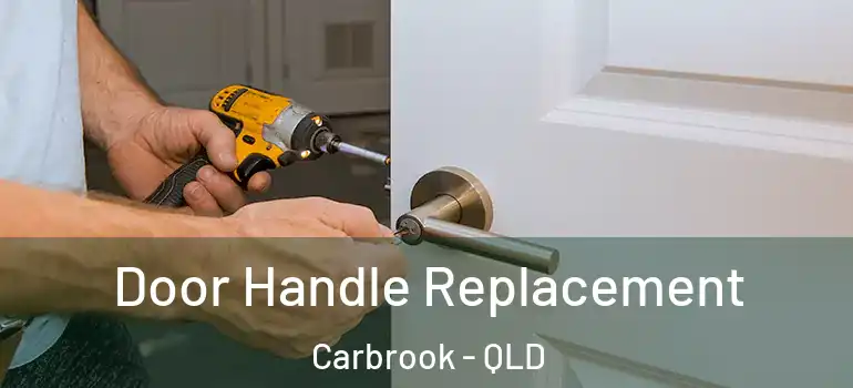  Door Handle Replacement Carbrook - QLD
