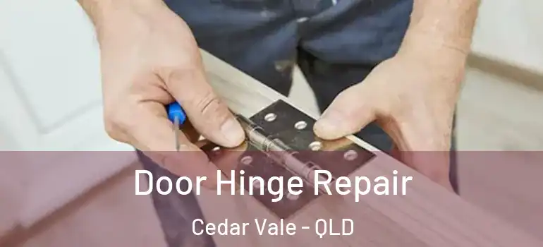  Door Hinge Repair Cedar Vale - QLD