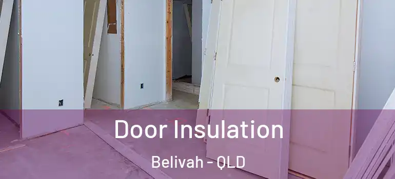  Door Insulation Belivah - QLD