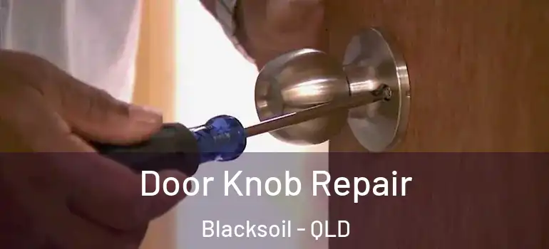  Door Knob Repair Blacksoil - QLD