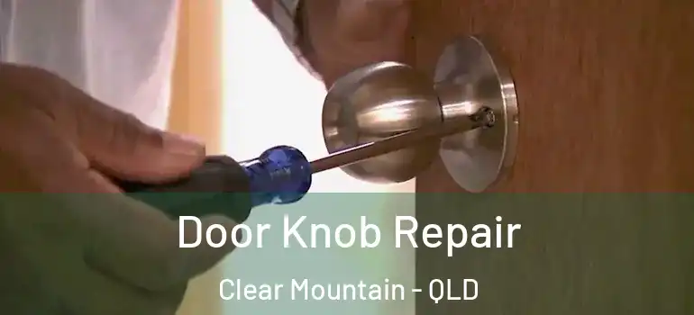  Door Knob Repair Clear Mountain - QLD