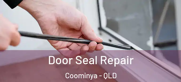  Door Seal Repair Coominya - QLD