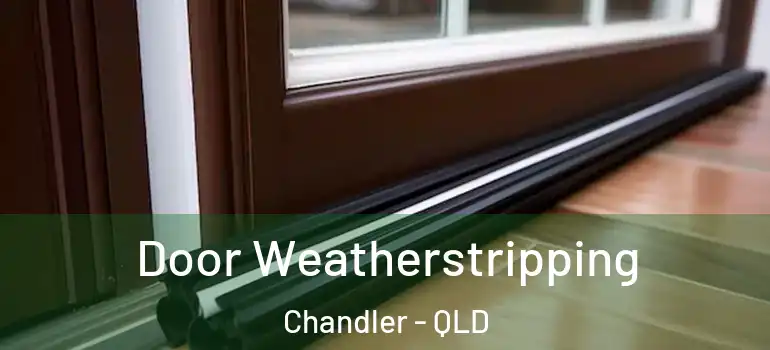  Door Weatherstripping Chandler - QLD