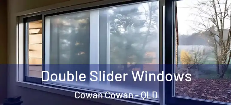  Double Slider Windows Cowan Cowan - QLD