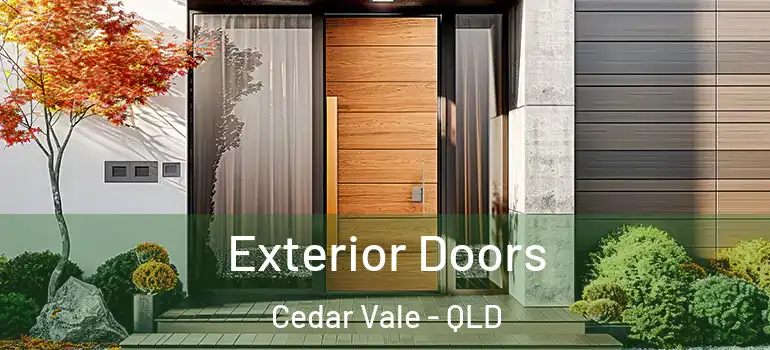  Exterior Doors Cedar Vale - QLD