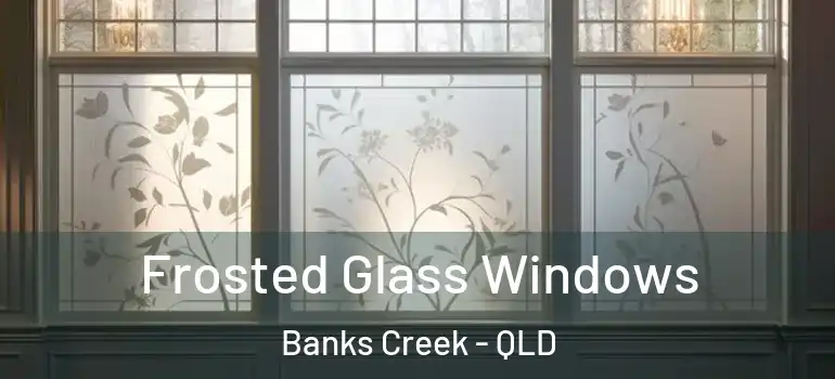  Frosted Glass Windows Banks Creek - QLD