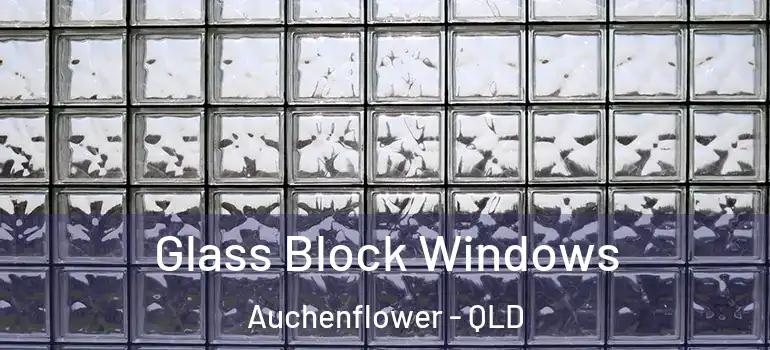  Glass Block Windows Auchenflower - QLD