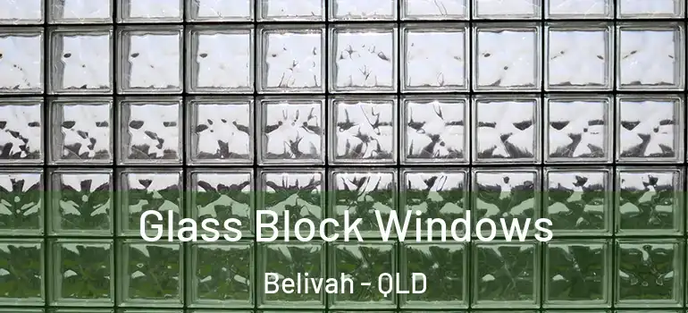  Glass Block Windows Belivah - QLD