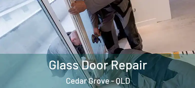 Glass Door Repair Cedar Grove - QLD