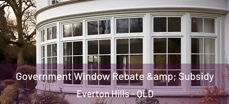  Government Window Rebate & Subsidy Everton Hills - QLD
