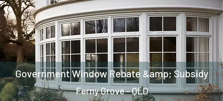  Government Window Rebate & Subsidy Ferny Grove - QLD