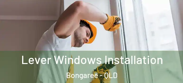  Lever Windows Installation Bongaree - QLD