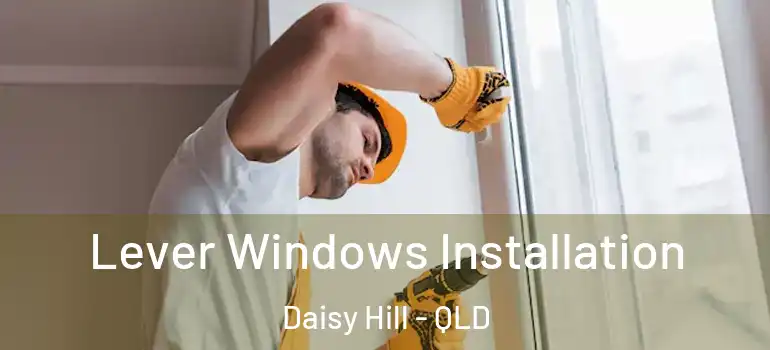  Lever Windows Installation Daisy Hill - QLD