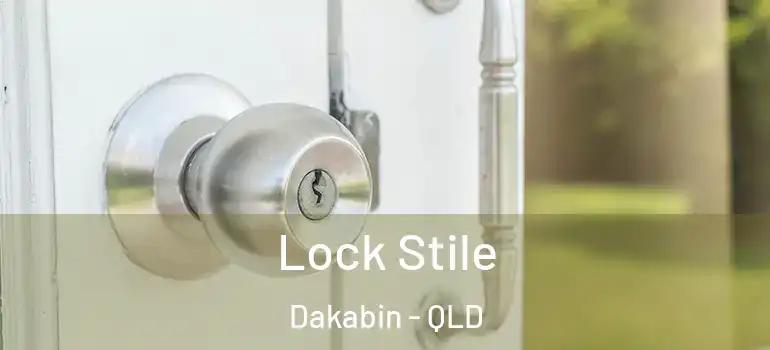  Lock Stile Dakabin - QLD