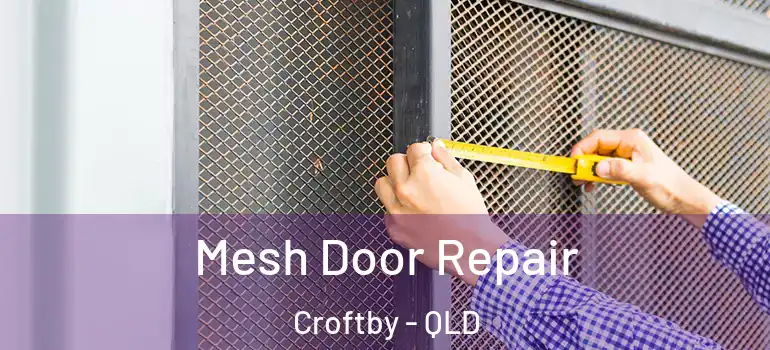  Mesh Door Repair Croftby - QLD