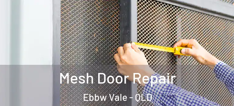  Mesh Door Repair Ebbw Vale - QLD
