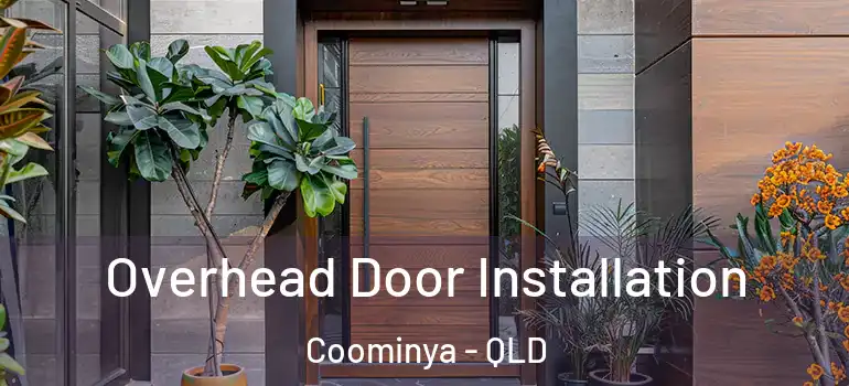  Overhead Door Installation Coominya - QLD