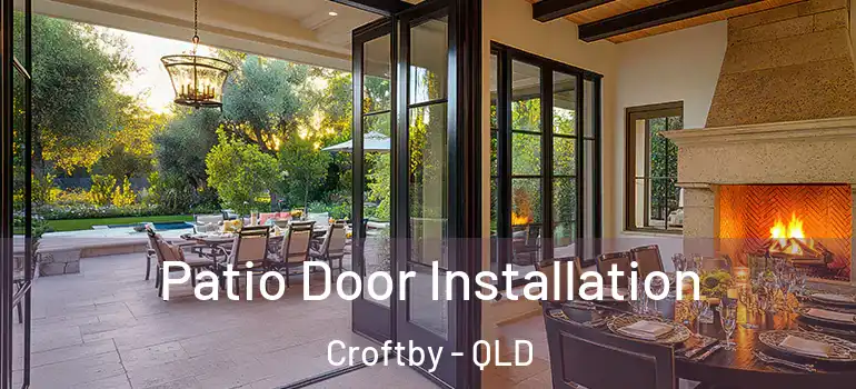 Patio Door Installation Croftby - QLD