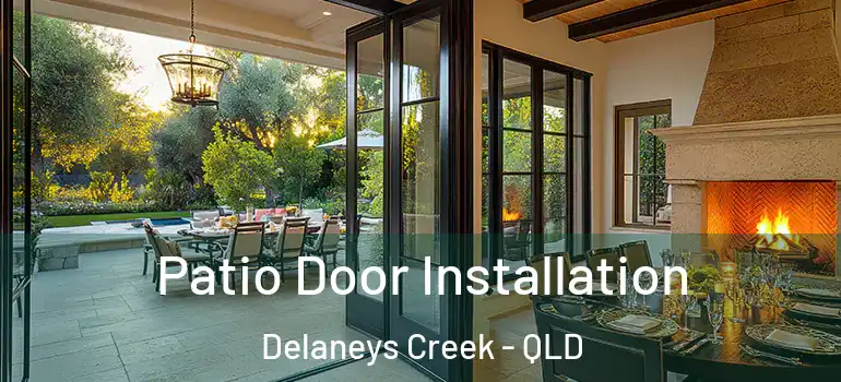  Patio Door Installation Delaneys Creek - QLD