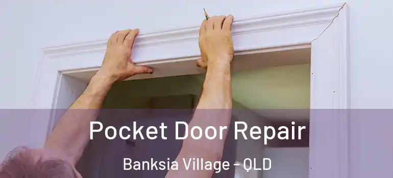  Pocket Door Repair Banksia Village - QLD
