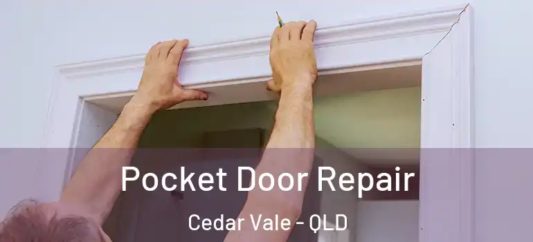  Pocket Door Repair Cedar Vale - QLD