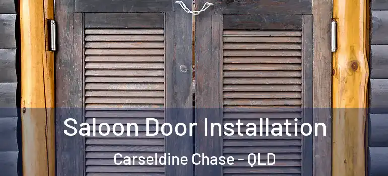 Saloon Door Installation Carseldine Chase - QLD
