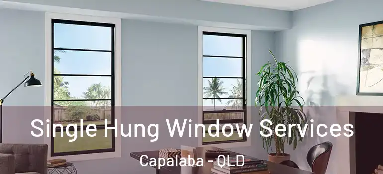  Single Hung Window Services Capalaba - QLD