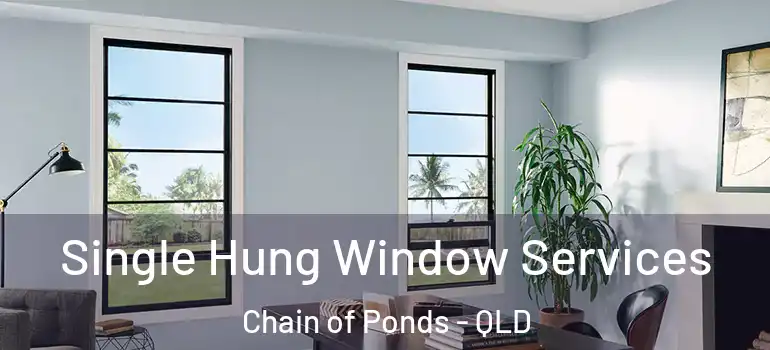 Single Hung Window Services Chain of Ponds - QLD