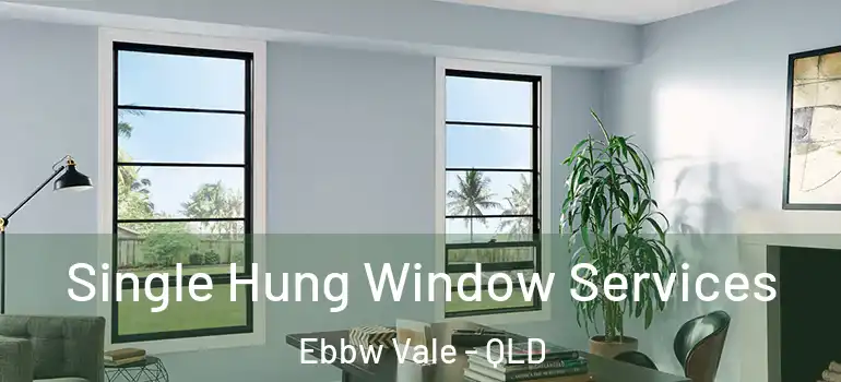  Single Hung Window Services Ebbw Vale - QLD