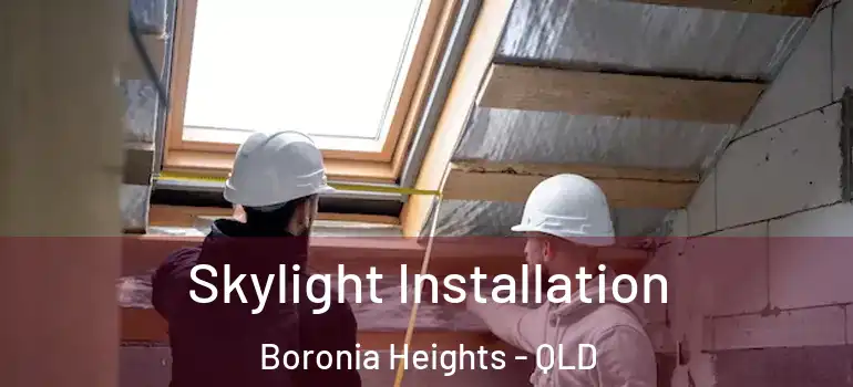  Skylight Installation Boronia Heights - QLD