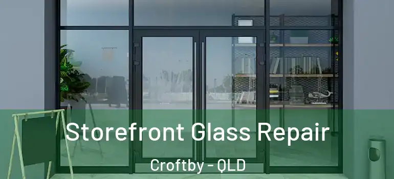  Storefront Glass Repair Croftby - QLD