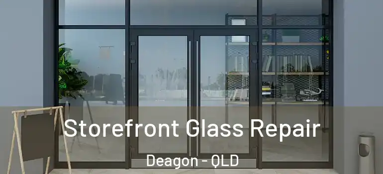  Storefront Glass Repair Deagon - QLD
