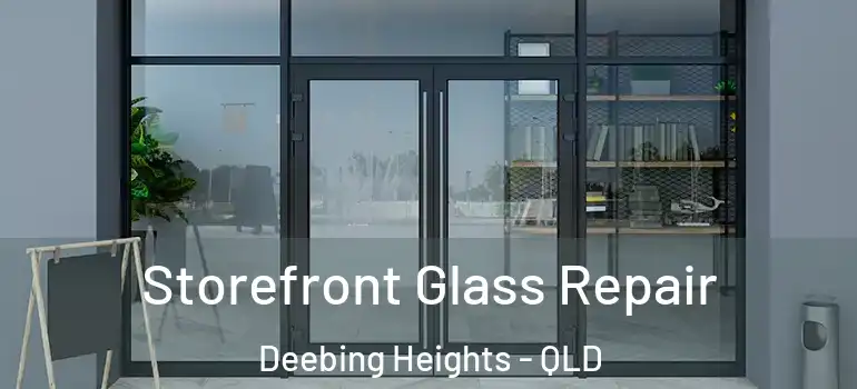  Storefront Glass Repair Deebing Heights - QLD