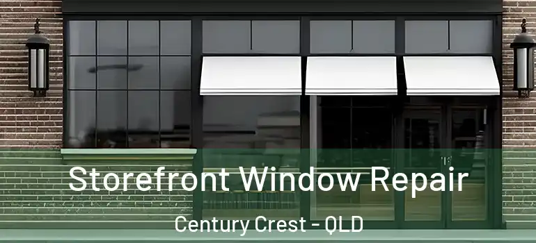  Storefront Window Repair Century Crest - QLD