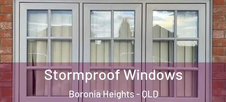  Stormproof Windows Boronia Heights - QLD