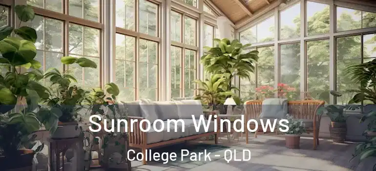  Sunroom Windows College Park - QLD
