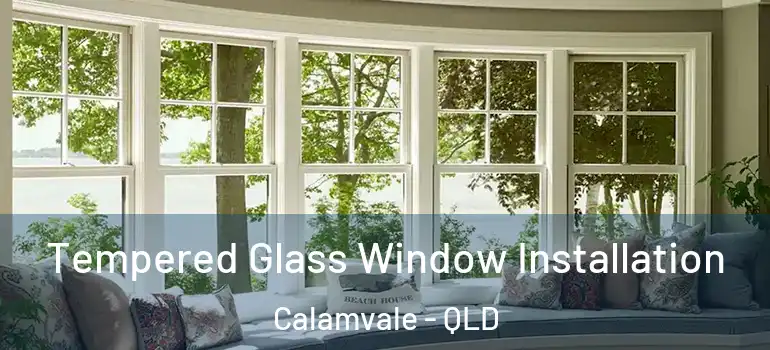  Tempered Glass Window Installation Calamvale - QLD