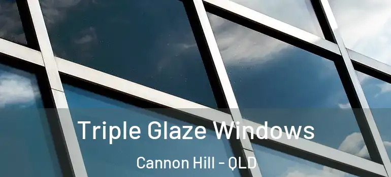  Triple Glaze Windows Cannon Hill - QLD
