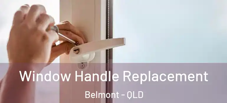  Window Handle Replacement Belmont - QLD